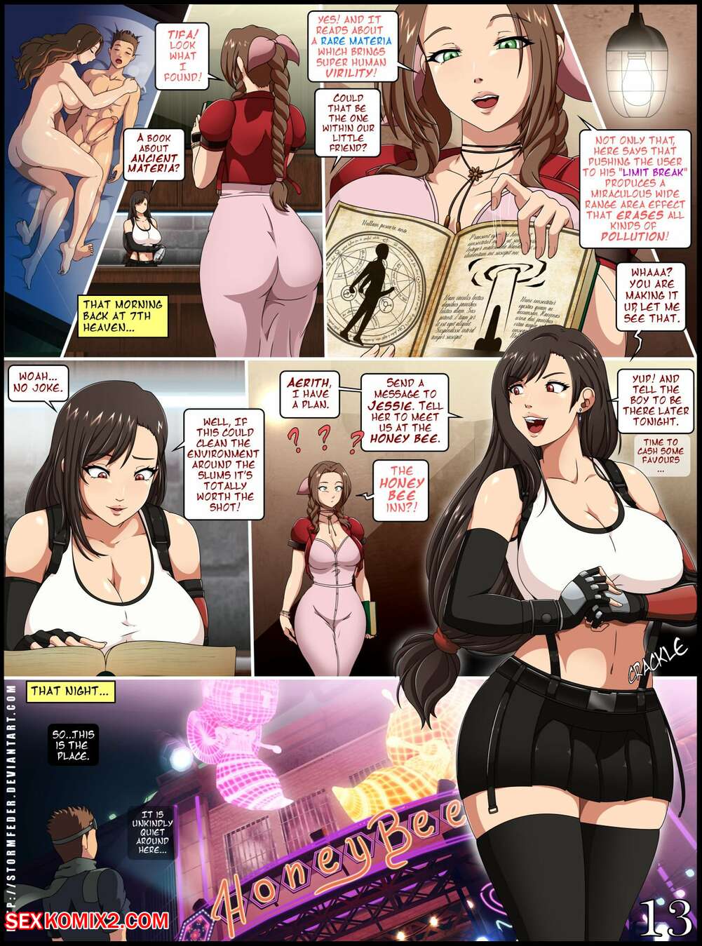 Porn comic 7th Heaven Revisited. StormFeder