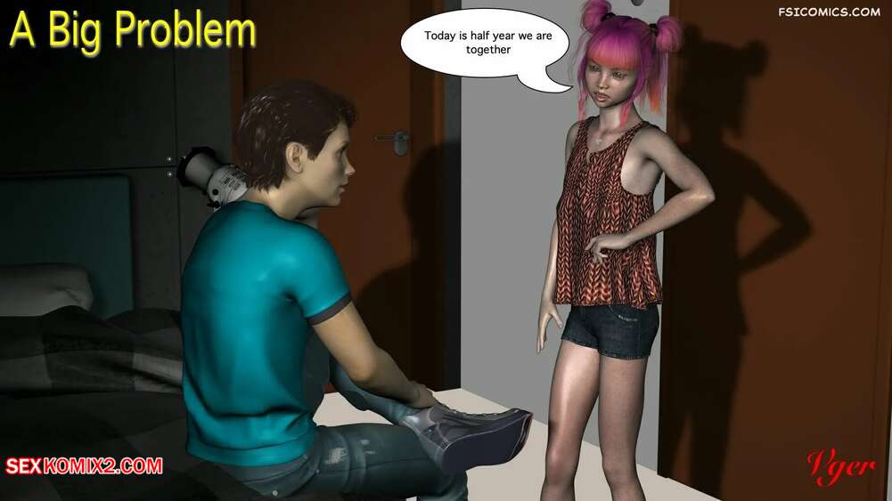 Porn comic A Big Problem. Chapter 1. VGer
