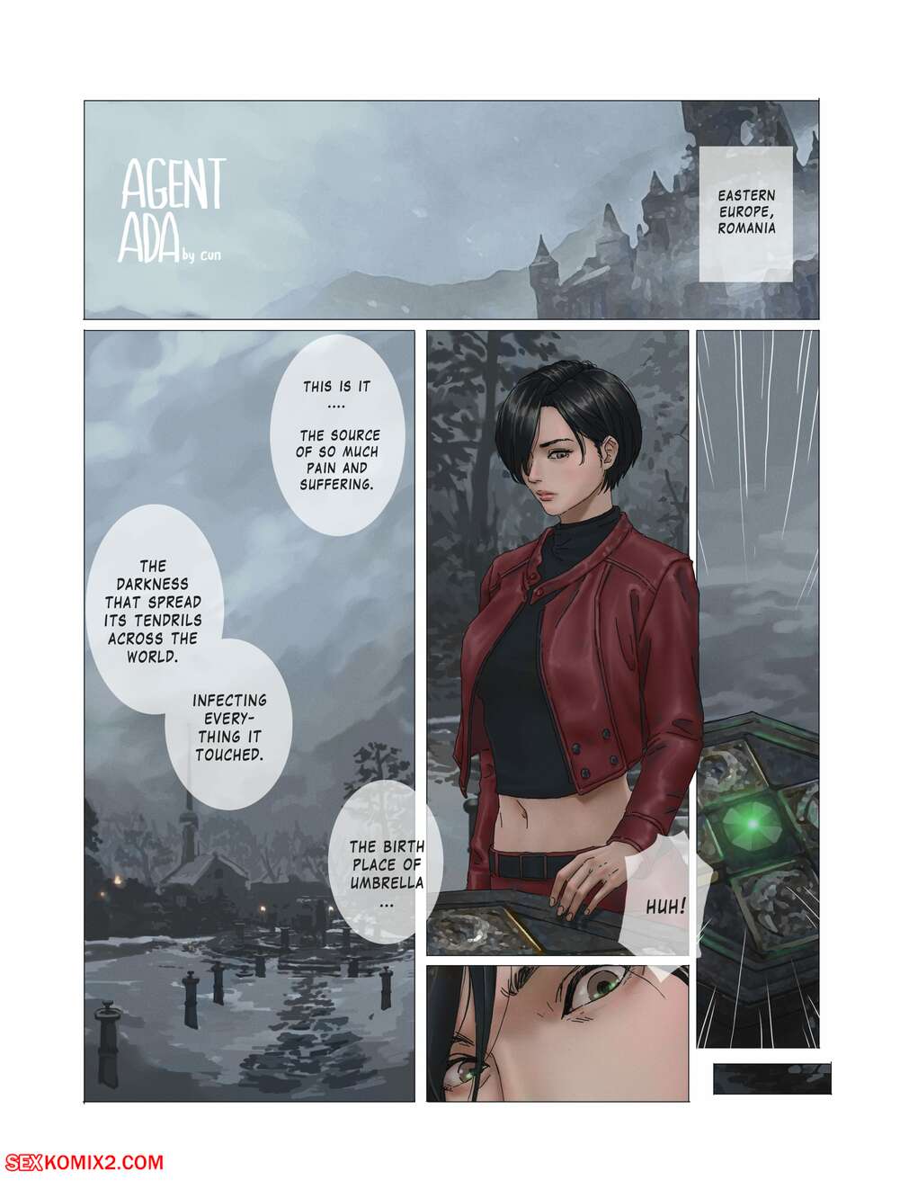Porn comic A da Girl. Resident Evil. TSFSingularity , CunCyun.