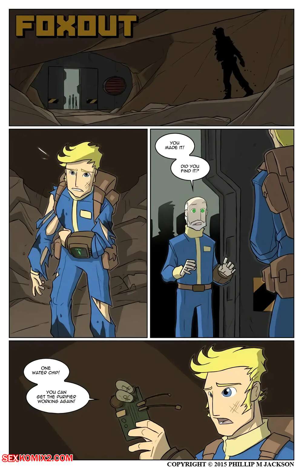 Porn comic A Fallout Parody. JollyJack
