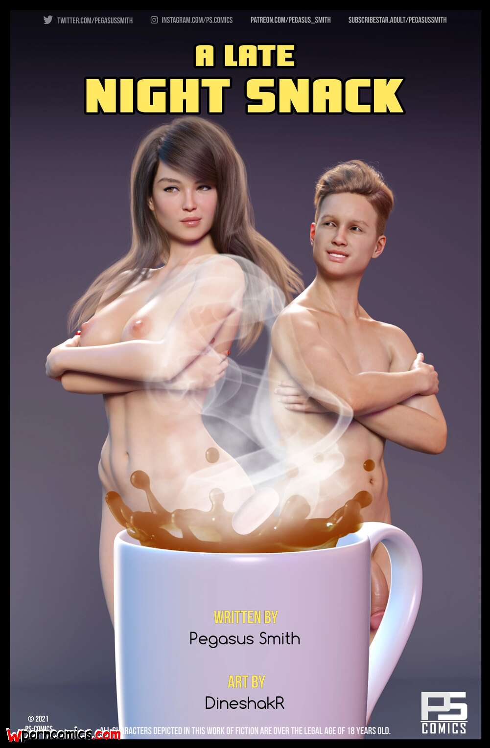 Porn comic A Late Night Snack. Chapter 1. Pegasus Smith.