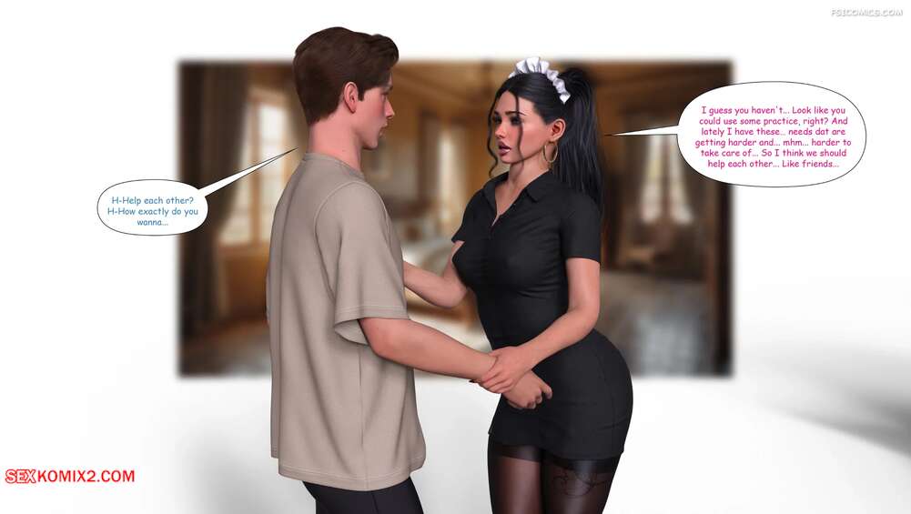 Porn comic A Latina In Need. Chapter 6. LilTKit