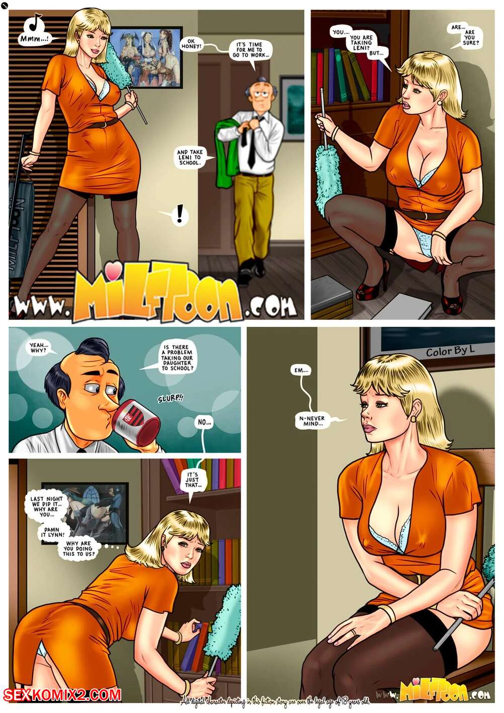 Porn comic A Loud House. Color By L. Chapter 1. The Loud House. MILFToon.