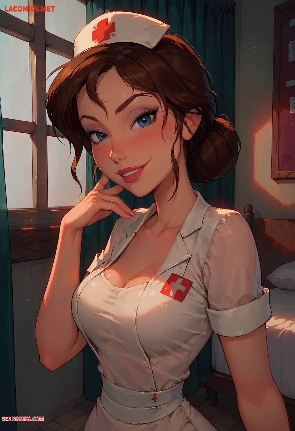 Porn comic A Nurses Touch. LowFireStudios