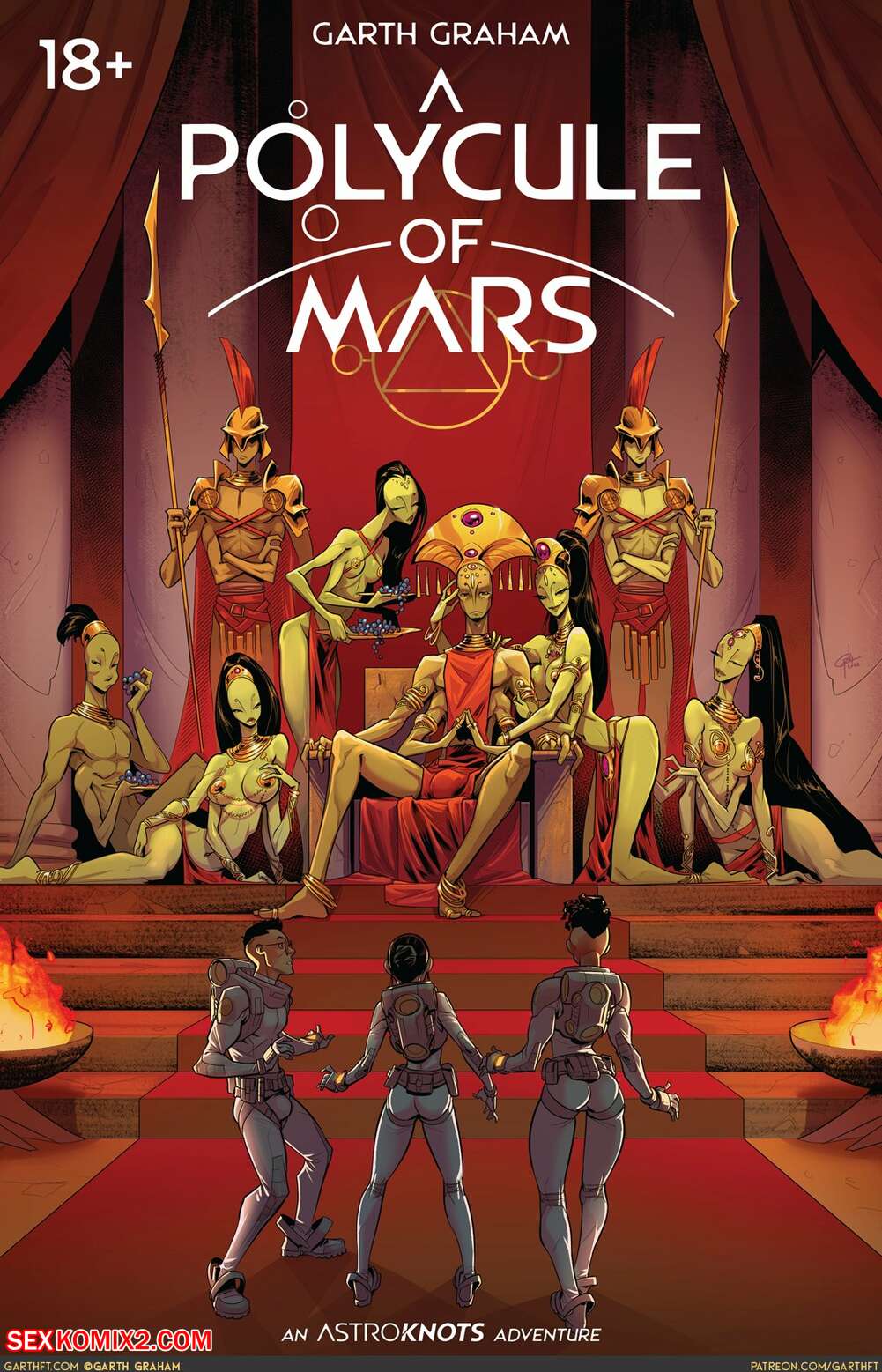 Porn comic A Polycule Of Mars. Garth Graham. Temporalwolf.
