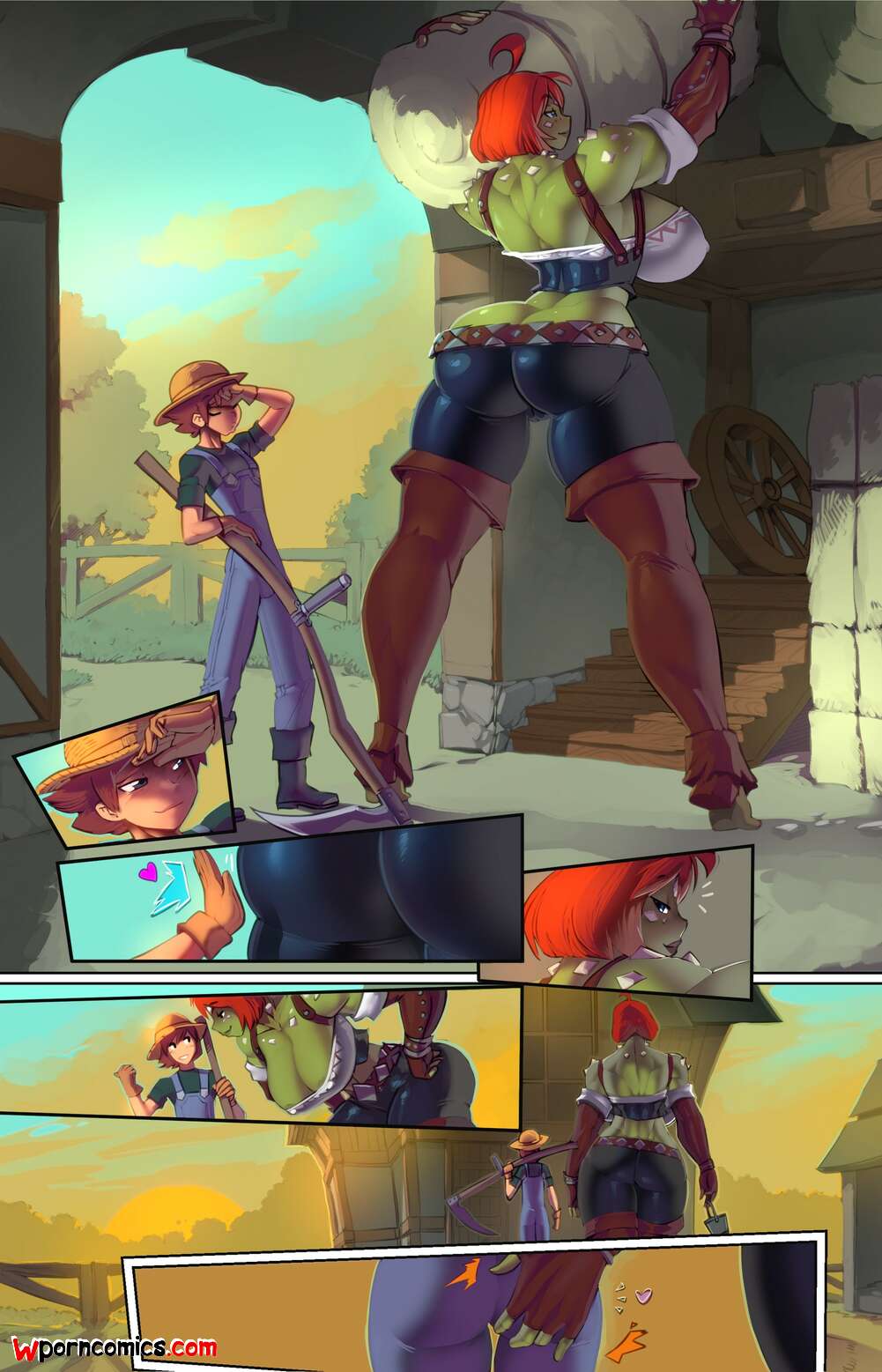 Porn comic A Relaxing Evening. Fred Perry