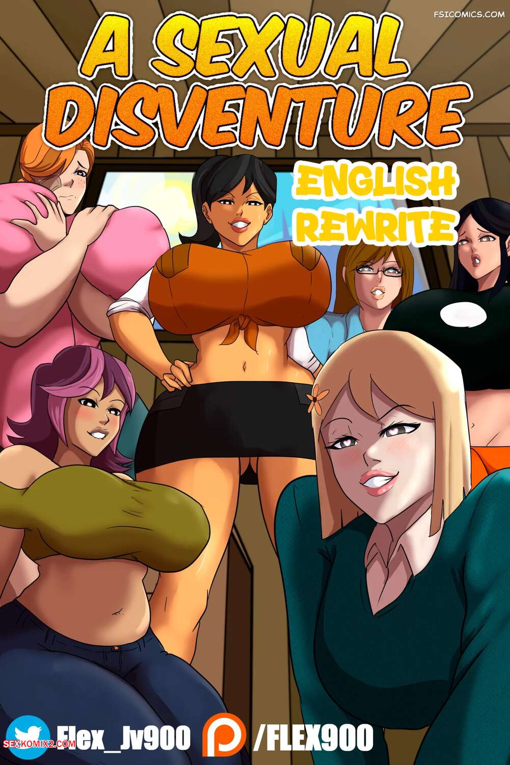 Porn comic A Sexual Disventure. Flex JV