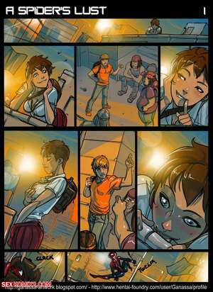 Porn comic A Spiders Lust. Chapter 1. SpiderMan. Ganassa.