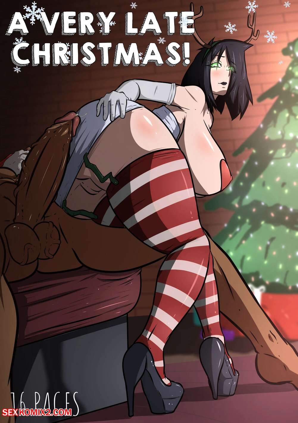 Porn comic A Very Late Christmas. MicroChip