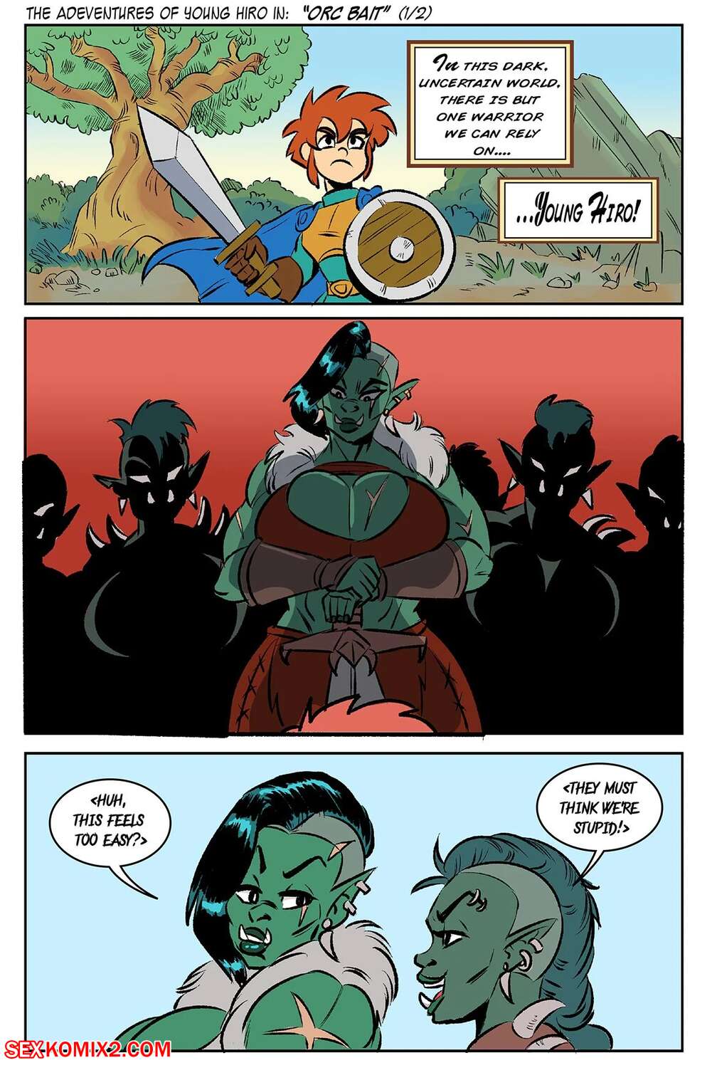 Porn comic Adventures of Young Hiro. Glassfish.