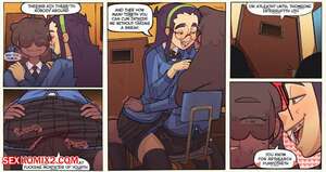 Porn comic Afterclass Research. Zamoshvik