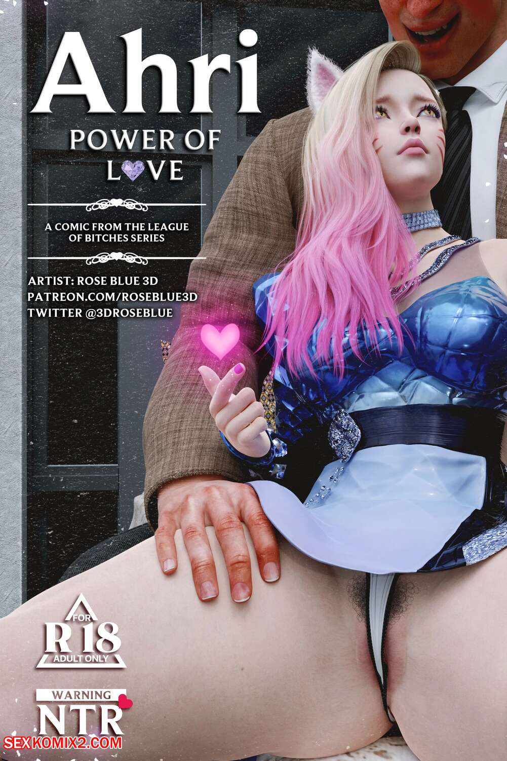 Porn comic Ahri Power Of Love. Chapter 3. Rose Blue 3D.