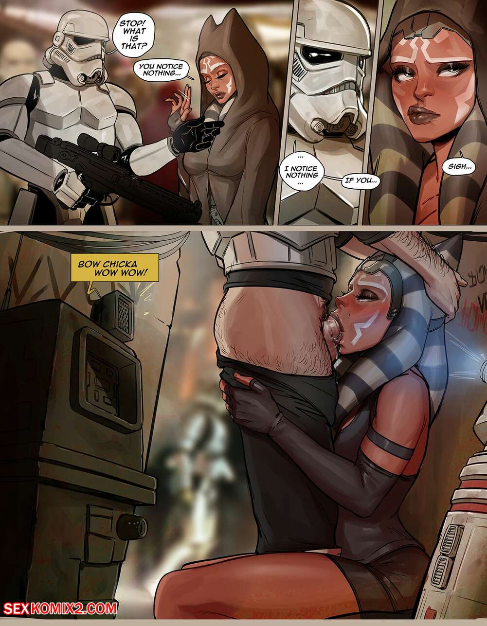 Porn comic Ahsoka Tano. Chapter 1. Star Wars. Cherry Gig.
