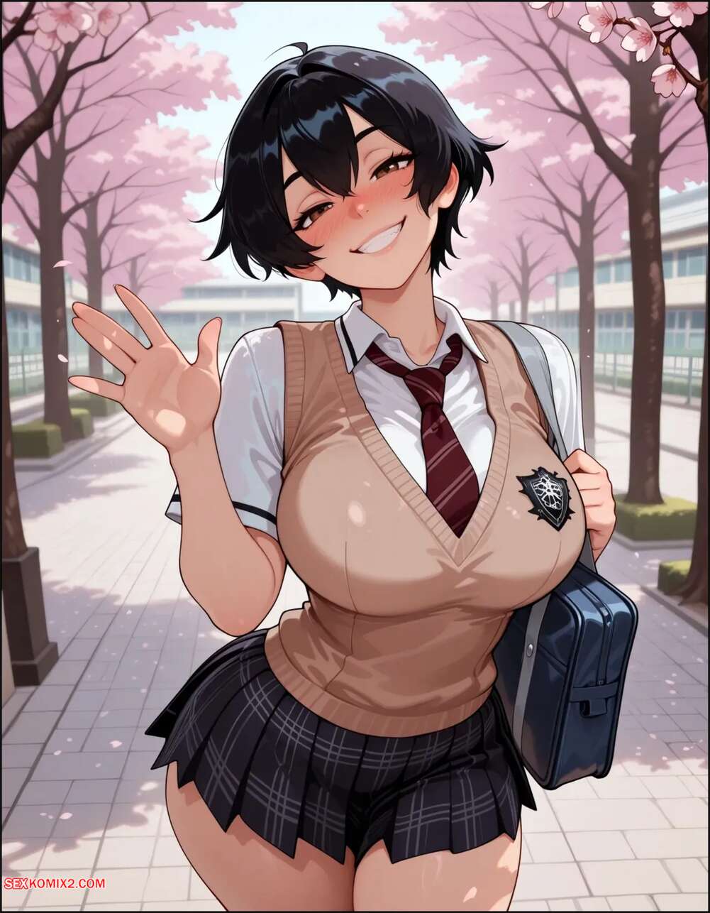 Porn comic Aki Kokonoe. Carmin Roux