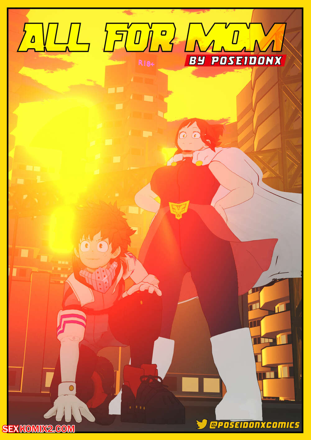 Porn comic All for Mom. PoseidonX