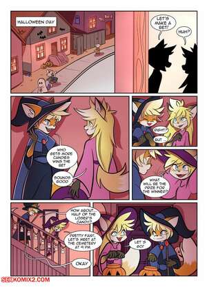 Porn comic All Hallows Treat. PezSierra