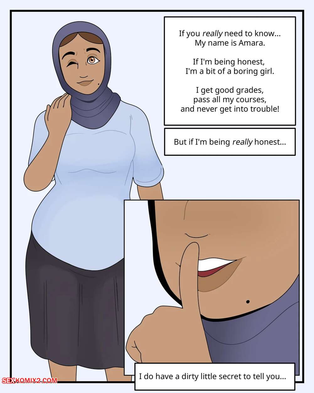 Porn comic Amaras Dirty Secret. Deadenddraws