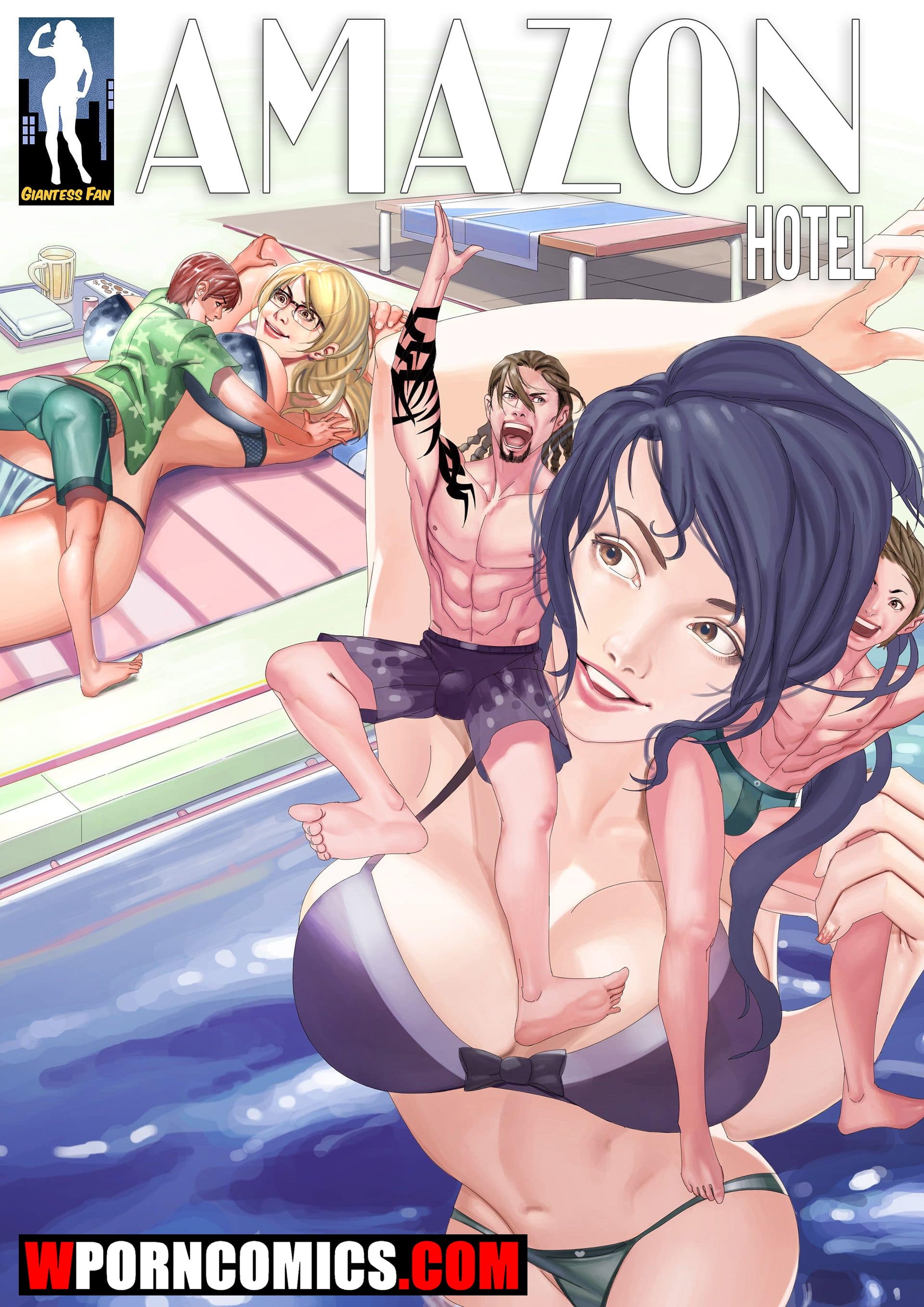 Porn comic Amazon Hotel. Part 4.