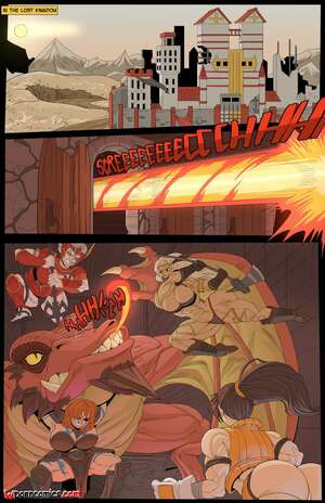 Porn comic Amazons Guild. Dragons Crown. Loonyjams