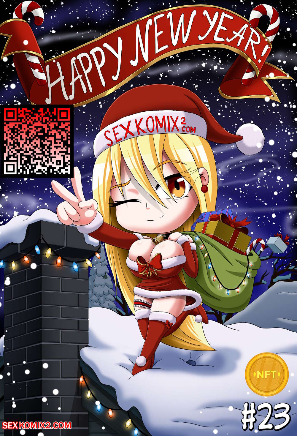 Porn comic Anastasia 23. artist Anonymous. universe HappyNewYear.