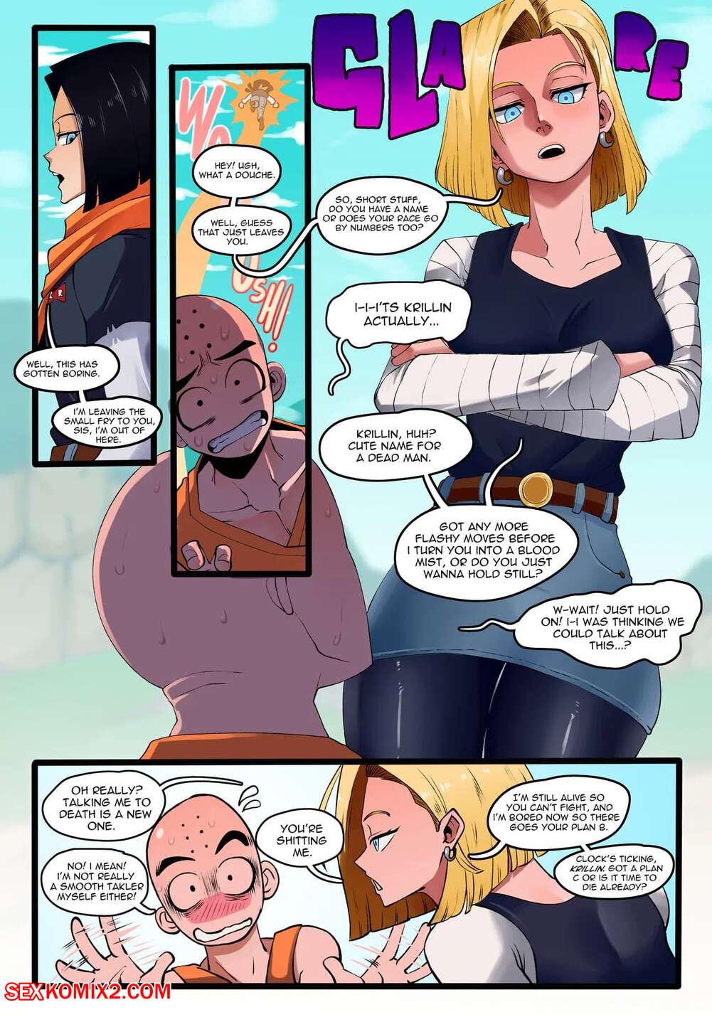 Porn comic Android 18. Kinjero