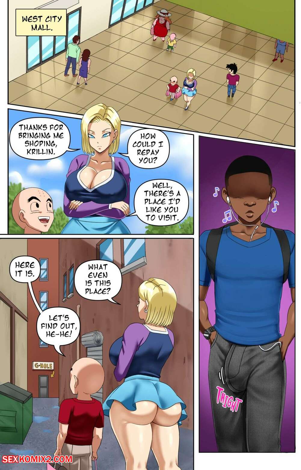 Porn comic Android 18 NTR 4. Pink Pawg