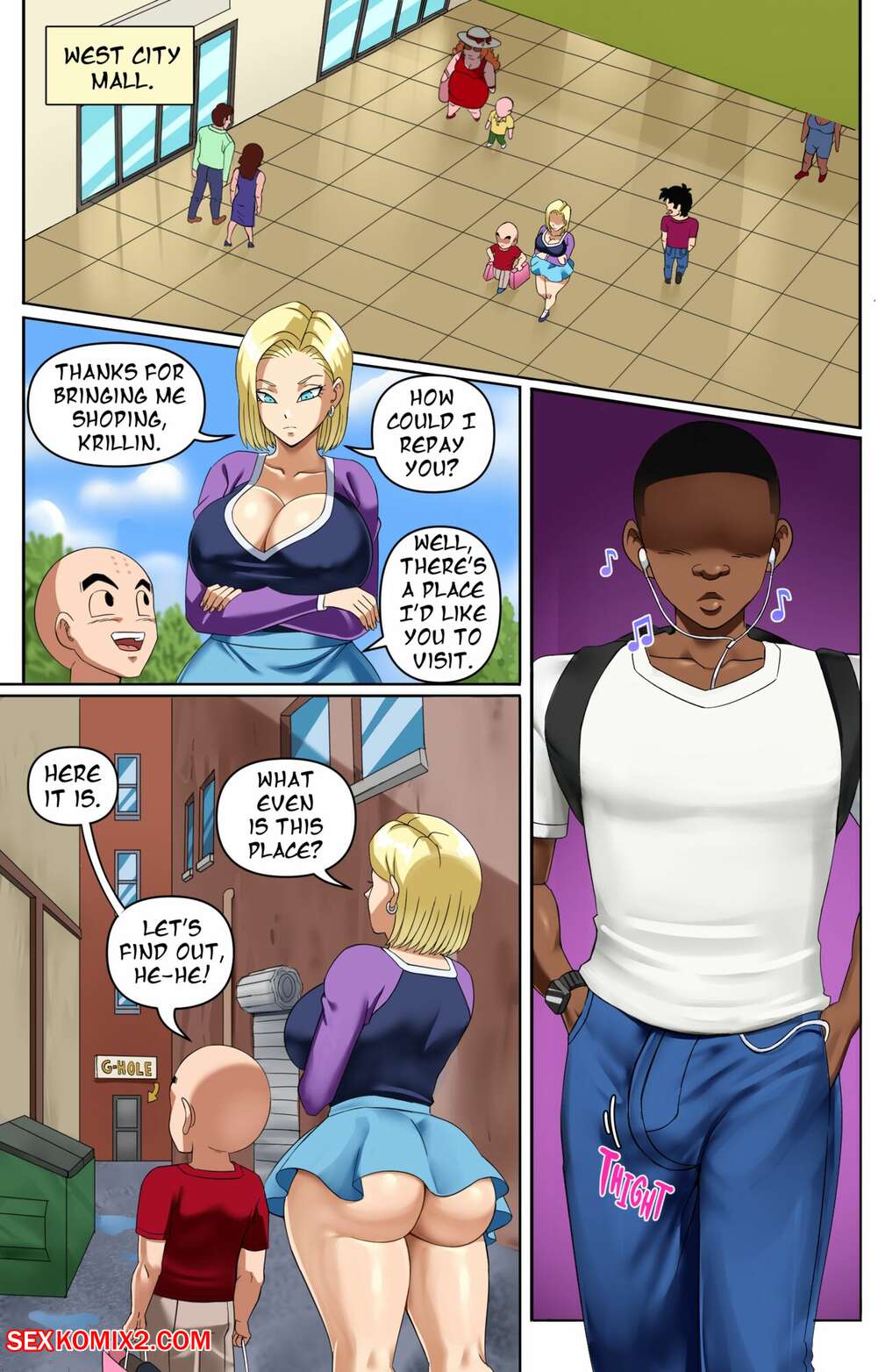 Porn comic Android 18 NTR 4 Contd. Pink Pawg