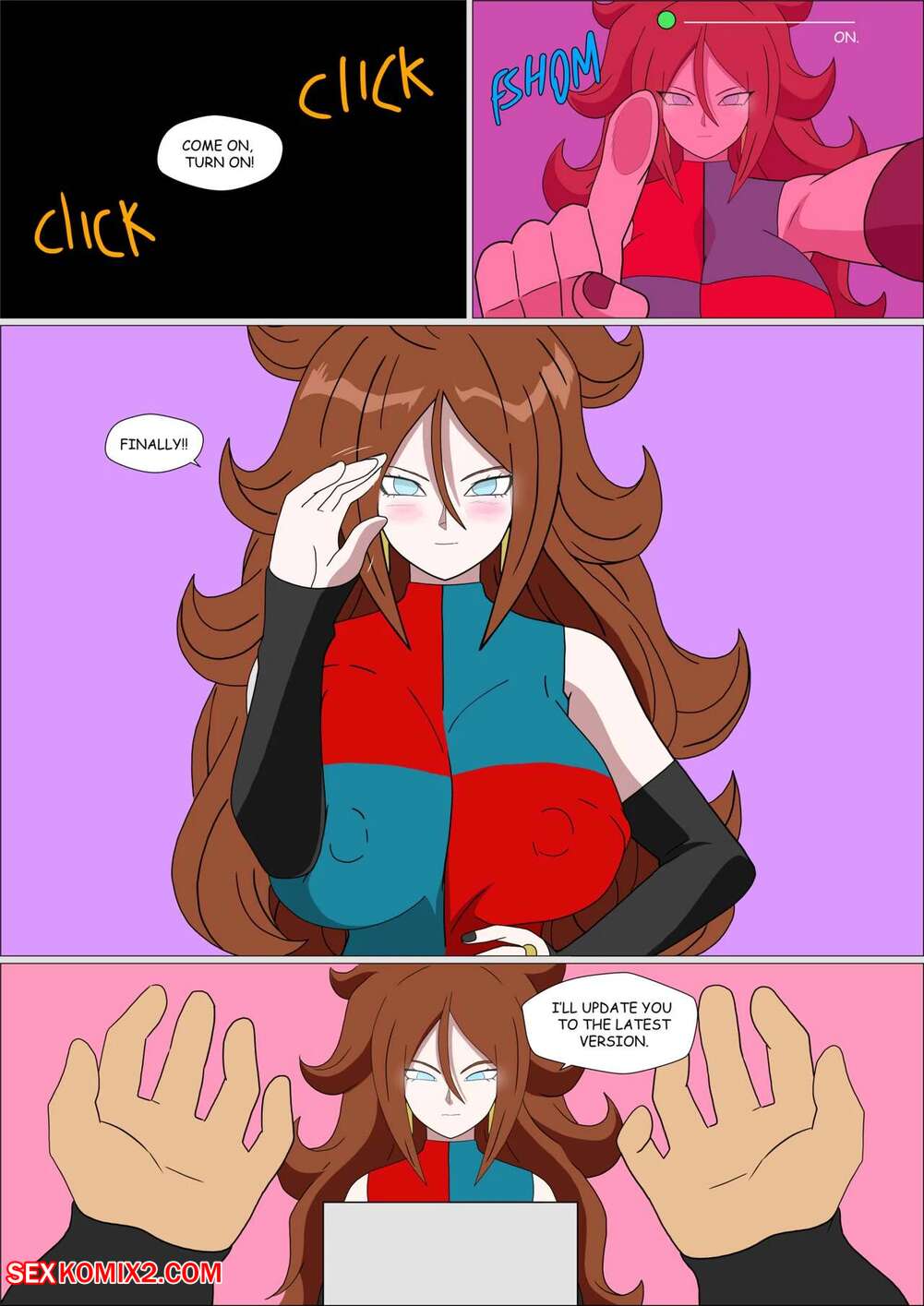 Porn comic Android 21 Toy. Zetaro