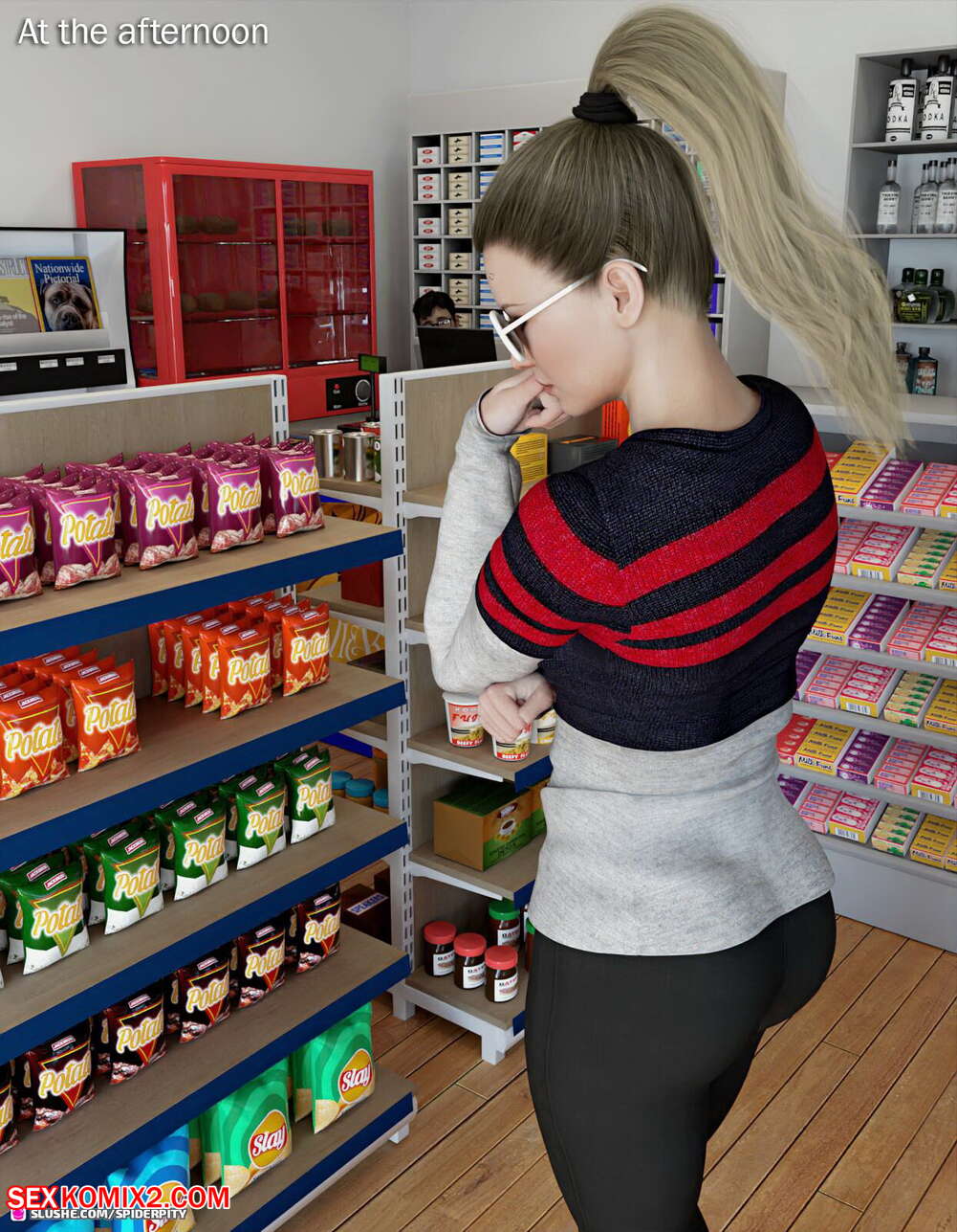 Porn comic Andy in the hood. Chapter 3. Spiderpity.