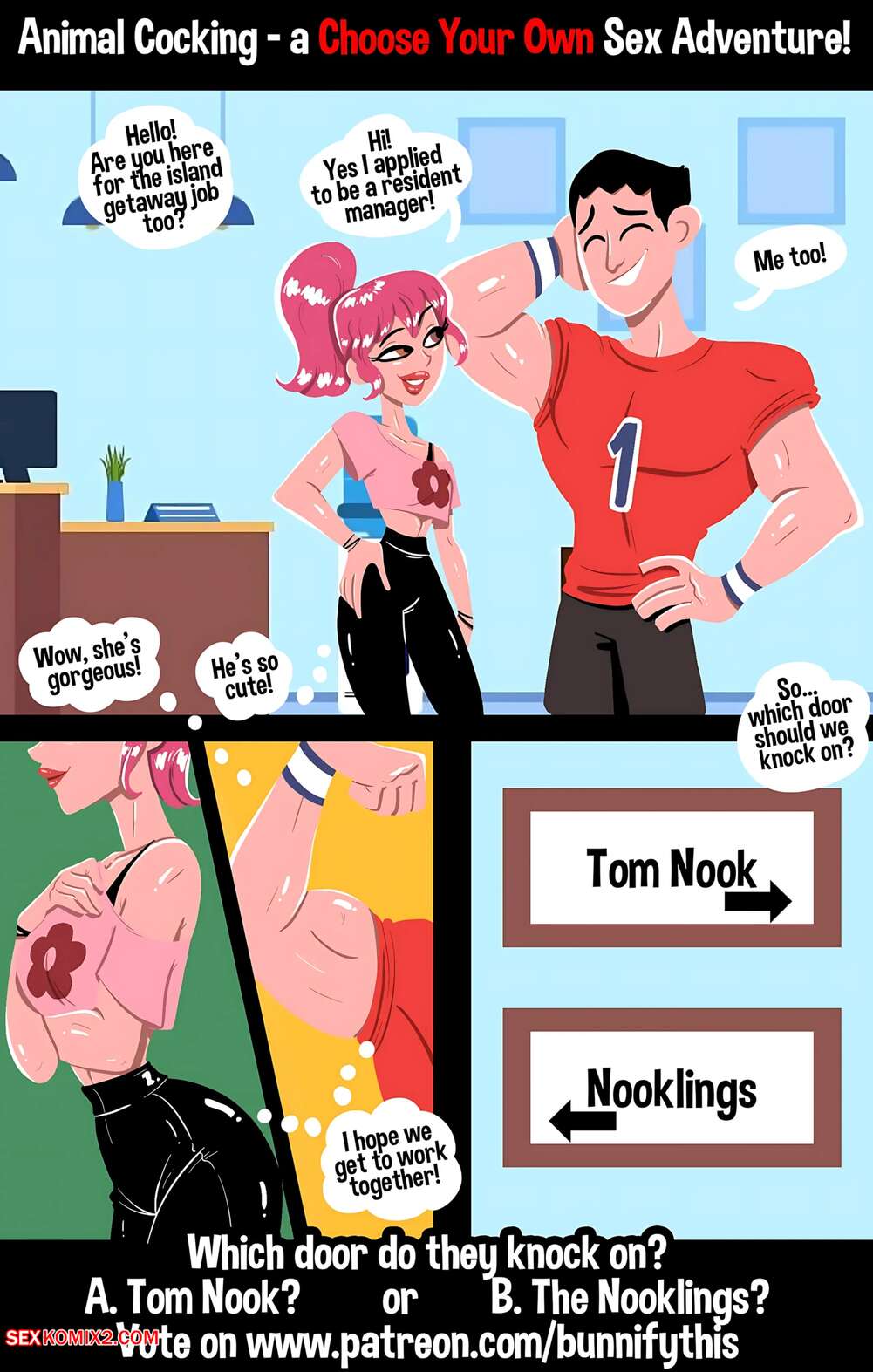 Porn comic Animal Cocking. Bunnify This.