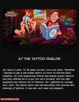 Porn comic Animated Tales. WC TF. AT THE TATTOO PARLOR