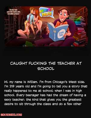 Porn comic Animated Tales. WC TF. CAUGHT FUCKING THE TEACHER AT SCHOOL