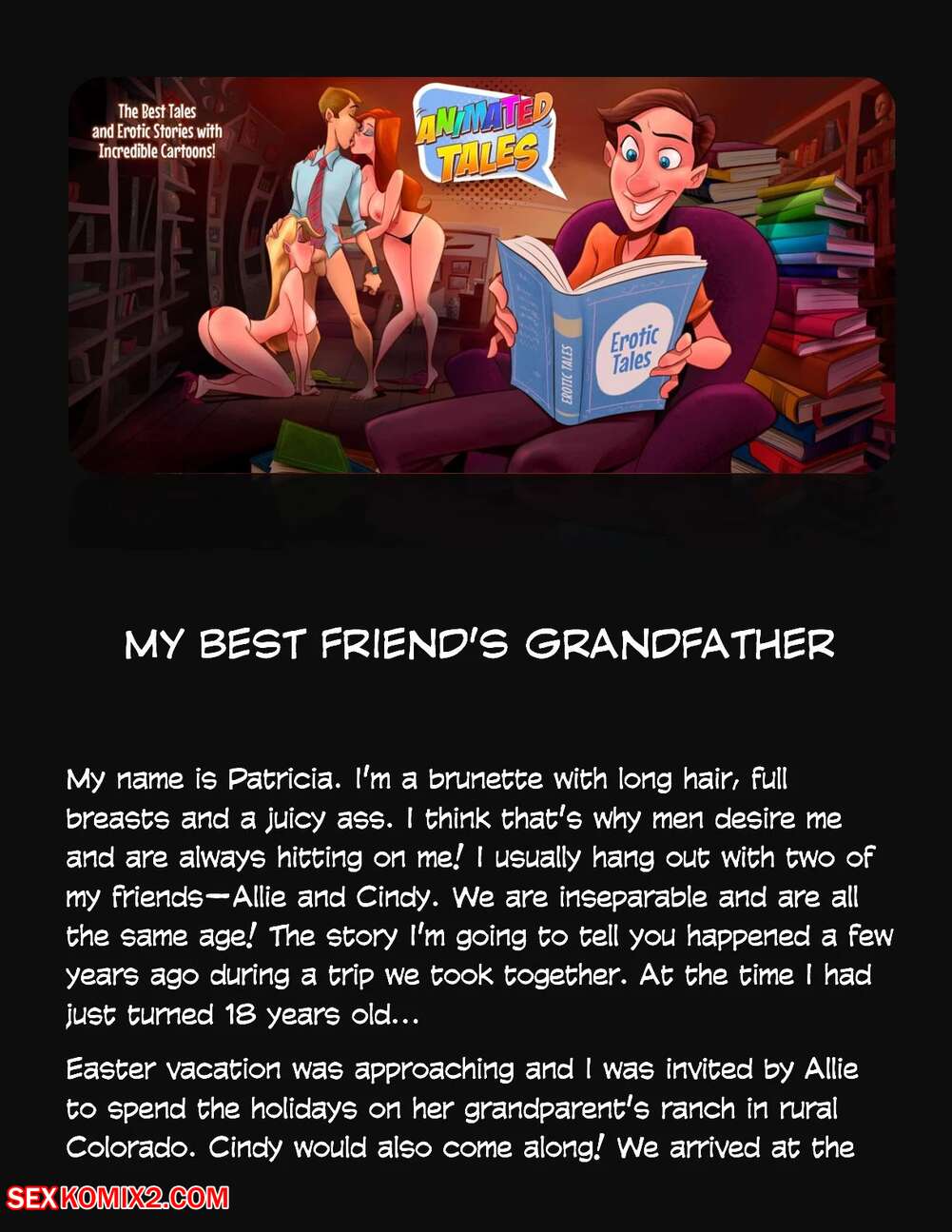 Porn comic Animated Tales. WC TF. MY BEST FRIENDS GRANDFATHER