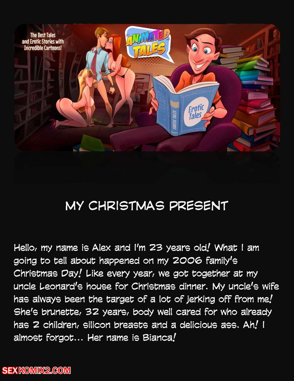 Porn comic Animated Tales. WC TF. MY CHRISTMAS PRESENT