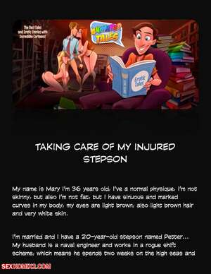Porn comic Animated Tales. WC TF. TAKING CARE OF MY INJURED STEPSON