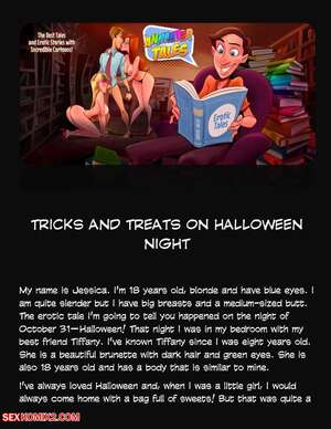 Porn comic Animated Tales. WC TF. TRICKS AND TREATS ON HALLOWEEN NIGHT