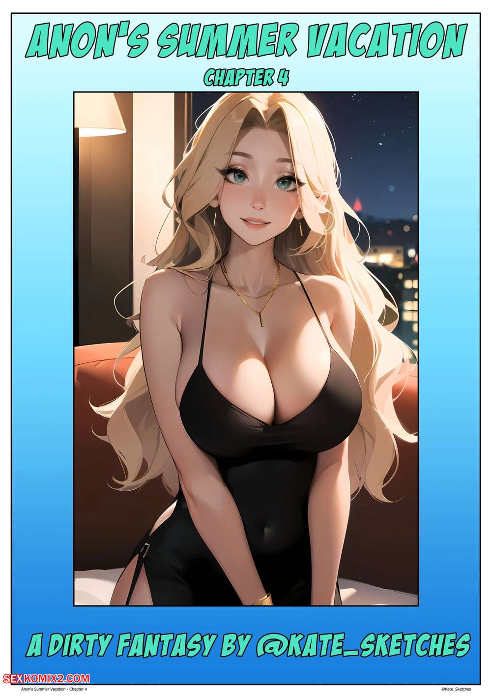 Porn comic Anons Summer Vacation 4. Part 1. Kate Sketches