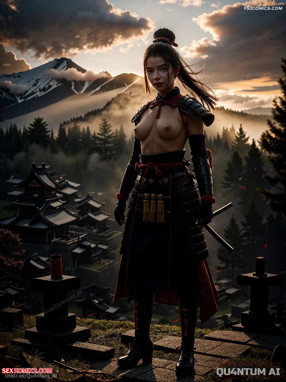 Porn comic Anya Taylor Joy. Samurai Warrior Ninja Japanese. QuantumAI