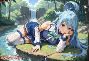 Porn comic Aqua. KonoSuba. Animeiris