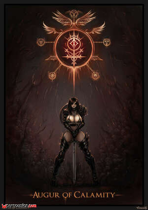 Porn comic Augur of Calamity. Vempire