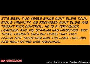 Porn comic Aunt Elise. Chapter 3. Mature3DComics.