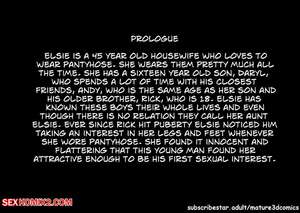 Porn comic Aunt Elsie Pantyhouse. Chapter 1. Mature3DComics