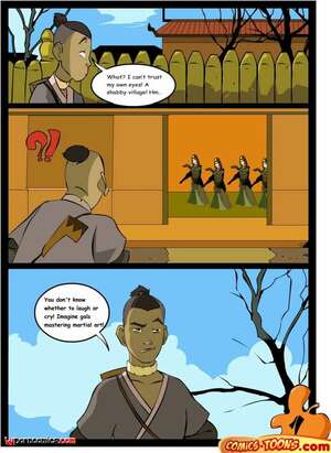 Porn comic Avatar the Last Airbender .Chapter 1. Okunev.