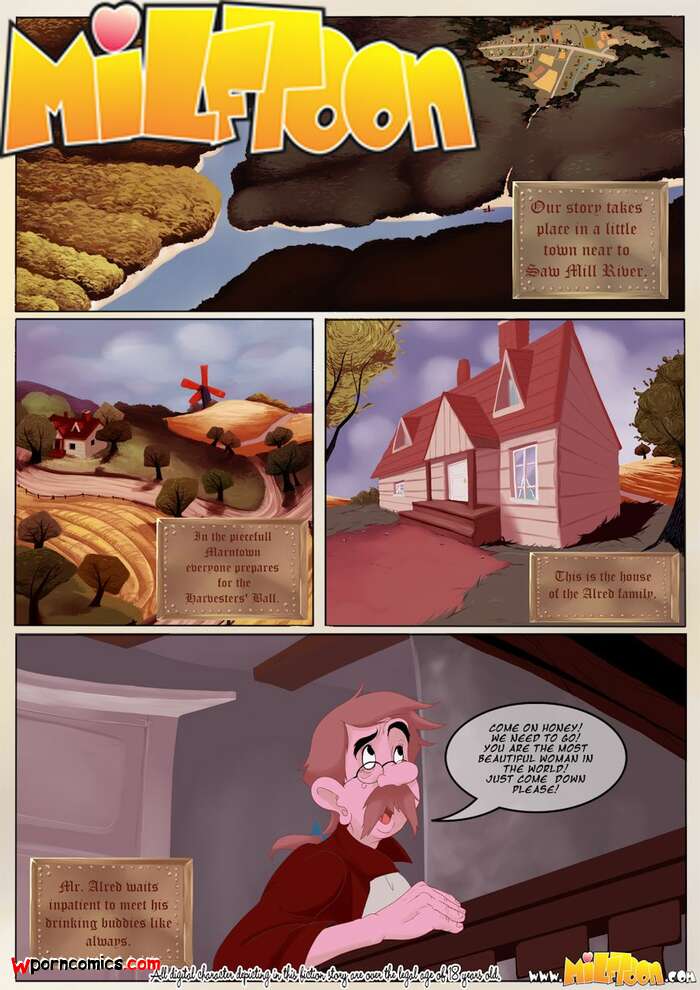 Porn comic Barn. Chapter 1. MILFToon.