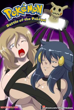 Porn comic Battle of the Pokegals. tfsubmissions