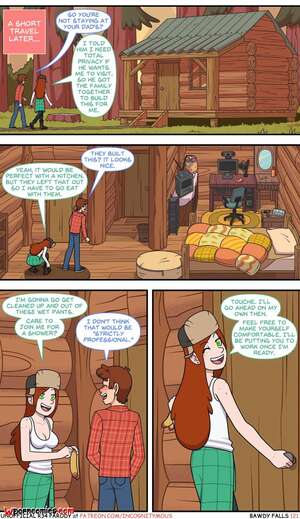 Porn comic Bawdy Falls. Chapter 3. Gravity Falls. Incognitymous.