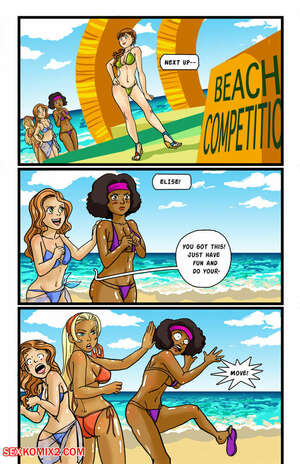 Porn comic Beach Competition
