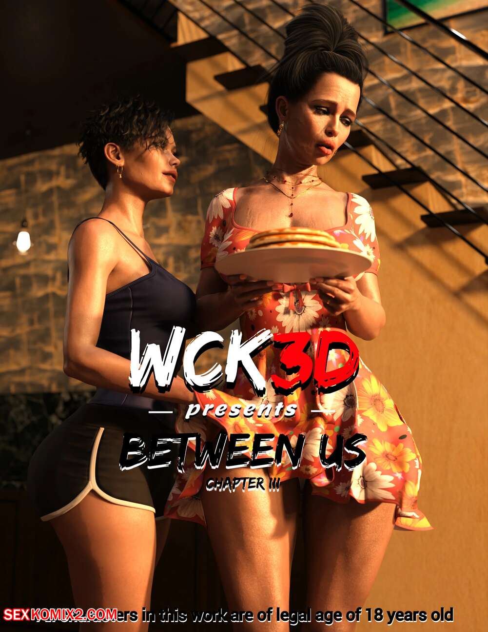 Porn comic Between Us. Chapter 3. WCK3D.