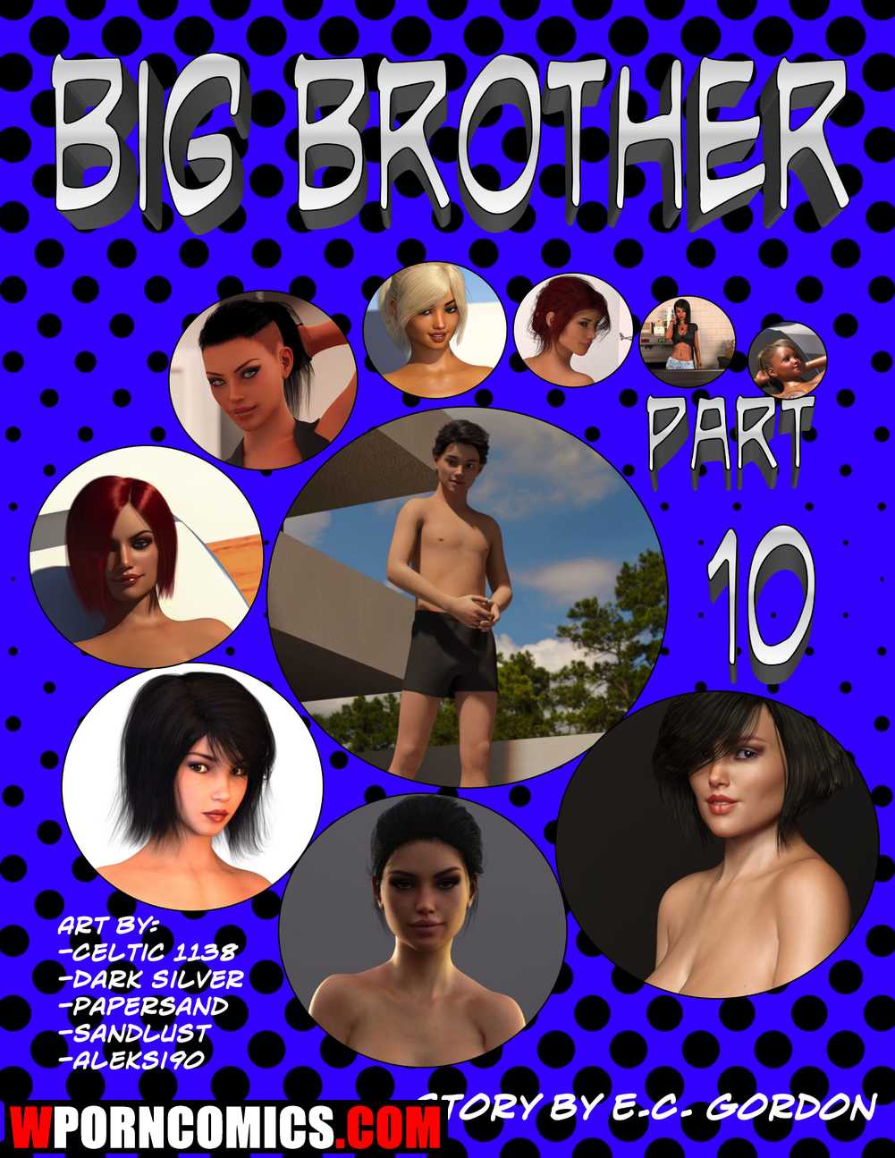 Porn comic Big Brother. Part 10.