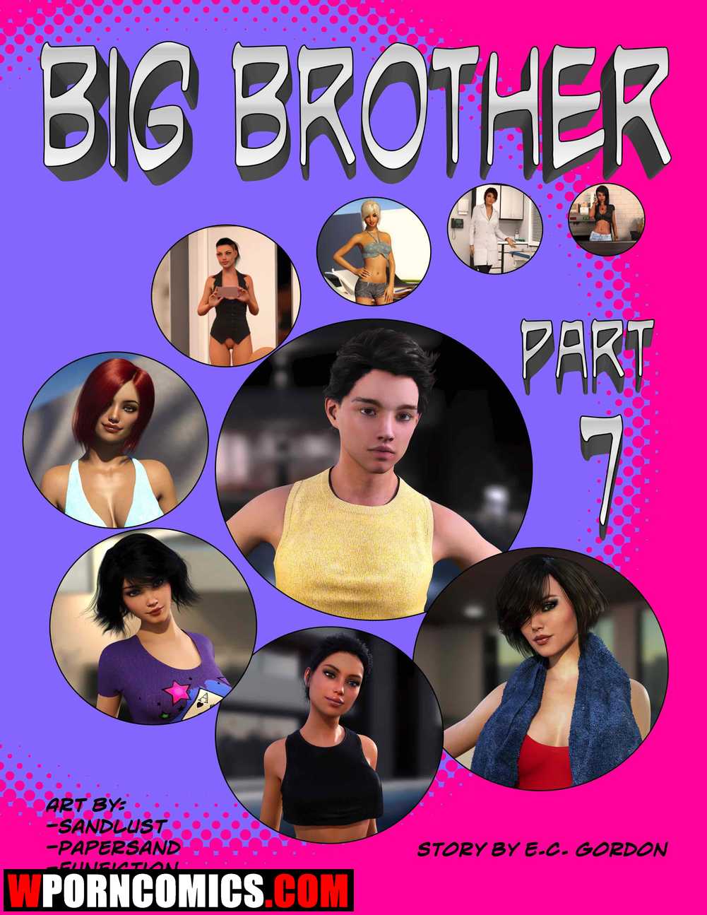 Porn comic Big Brother. Part 7.